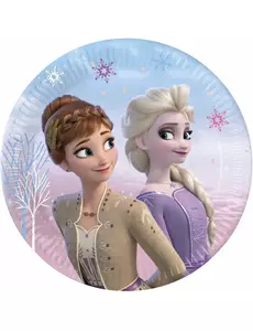 8 papierowych talerzy Frozen Wind Spirit™ 20cm