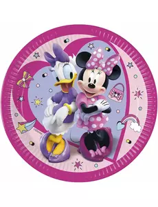 8 papierowych talerzy Minnie Junior™ 23 cm