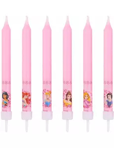 8 świeczek urodzinowych Disney Princess™