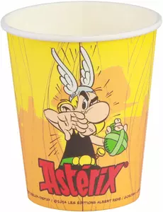 8 papierowych kubków Asterix™ o pojemności 250 ml