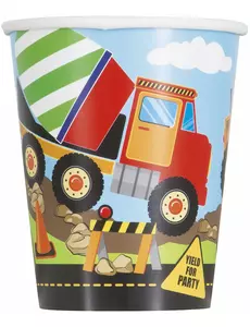 8 kubków tekturowych budowlanych 270 ml