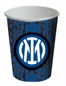 8 kartonowych kubków Inter 266 ml