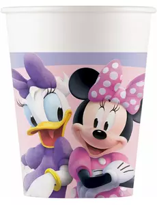 8 papierowych kubków Minnie Junior™ 200ml