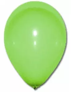 100 zielonych balonów 27cm