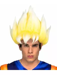 Peruka Super Saiyan Goku Dragon Ball™ dla dorosłych