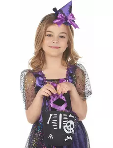 Dziecięca torba na Halloween ze szkieletem