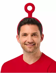 Czerwona opaska Po Teletubbies™ dla dorosłych