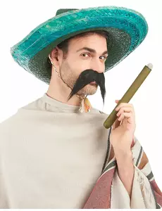 Dorosłe zielone meksykańskie sombrero