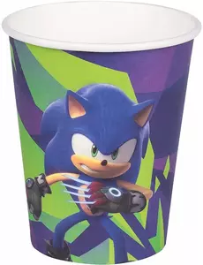 8 kubków Sonic Prime™ o pojemności 250 ml