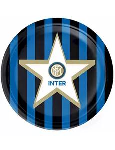 8 małych papierowych talerzy Inter™ 18 cm