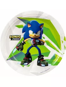 8 małych płytek Sonic Prime™ 18 cm