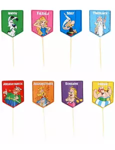 8 patyczków do babeczek Asterix™