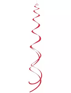 Zawieszeń spiralnych w kolorze czerwonym