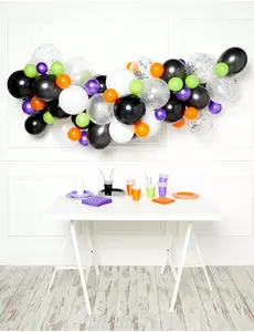 Łuk 70 balonów Halloween 4m