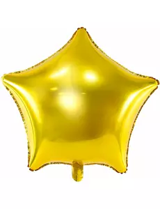 Balon foliowy gwiazda złota 70 cm