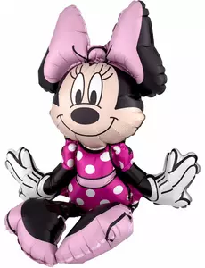 Balon foliowy Siedząca Myszka Minnie™ 45x48 cm