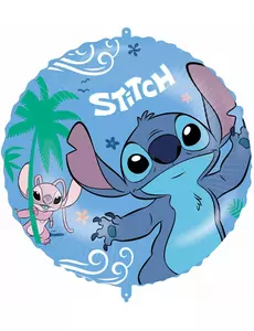 Aluminiowy okrągły balon Stitch™ 46 cm