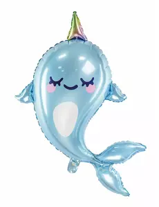 Balon olbrzymi narwal 53 x 87 cm