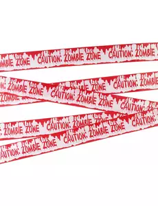 Halloweenowa taśma zombie