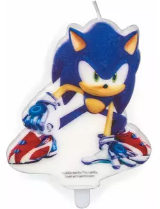 Świeczka urodzinowa Sonic Prime™ 9 cm