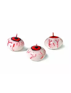 Pływająca świeczka Halloween Bloody Eye 4cm