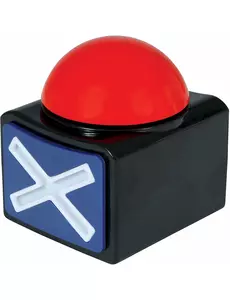 Buzzer X światło i dźwięk 10 x 8 cm