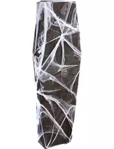Trumna z pajęczyną 160 cm Halloween