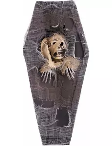 Trumna szkieletowa 41 cm Halloween