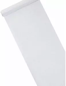 Bieżnik stołowy z cekinami w kolorze srebrnym, 28 cm x 5 m