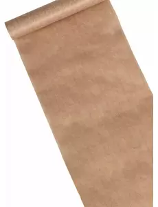 Bieżnik stołowy z włókniny z efektem naturalnej bawełny, 28 cm x 5 m