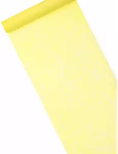 Bieżnik stołowy z włókniny w kolorze jasnożółtym, 29 cm x 10 m