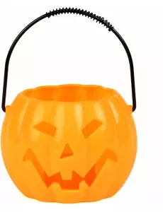 Świecąca dynia halloweenowa 10 cm