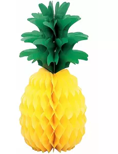 Dekoracja papierowa ananas 35 cm