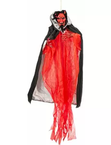 Animowana i świecąca dekoracja demon 190 cm