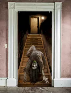 Dekoracja drzwi opętany zombie 80 x 180 cm