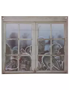 Dekoracja okna Zombie 80 x 90 cm