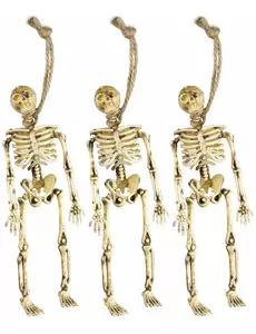 Halloweenowe Wiszące Dekoracje Szkieletów
