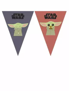 Tekturowa trznadel Baby Yoda Mandalorian™ 2,3m
