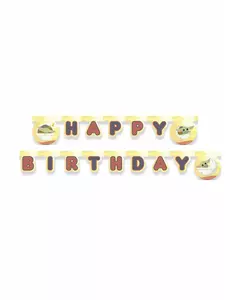 Happy Birthday Baby Yoda Tekturowa Girlanda Mandalorian™ 2m