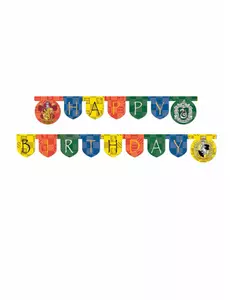 Tekturowa girlanda z okazji urodzin Harry Potter™ 2m