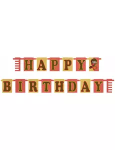 Girlanda papierowa Happy Birthday kawaii Harry Potter™ 180 cm