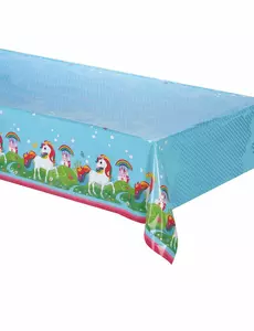 Obrus plastikowy Jednorożec 120 x 180 cm