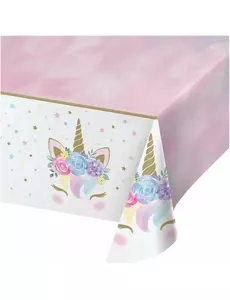 Plastikowy obrus Fairy Unicorn 137 x 259 cm