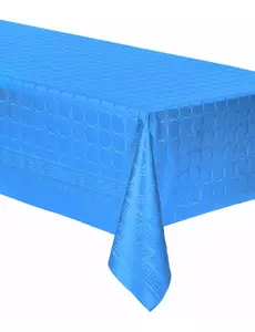 Obrus papierowy w kolorze niebieskim, rolka 6 m