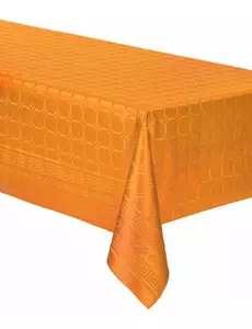 Pomarańczowy obrus papierowy w rolce, 6 m