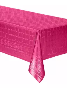 Obrus w rolce z papieru damask, kolor fuksji, 6 m