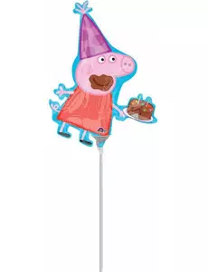 Mały balon foliowy Świnka Peppa™ 25 X 33 cm