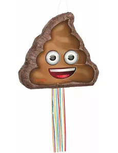 45 cm Poo Emoji™ 3D Pinata