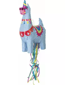 Piniata niebieska lama 50 cm