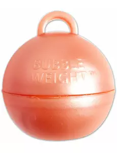 Waga balonu z helem w kolorze różowego złota 35 g
